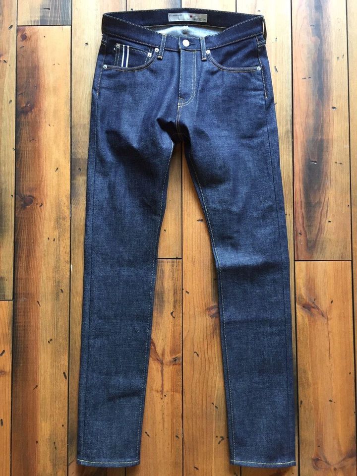 BS-DP12 403XXA 15OZ LEAN-SLIM TAPERED- (RAW),, medium image number 0