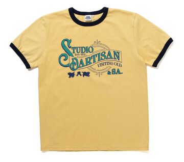 8177 Ringer Print T-shirts,YE x NY, small image number 0