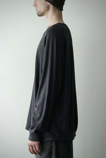 【CAPERTICA】CAP708CS28 Super140s Washable Wool MW_Jersey / Wool Sweat ver2025,BLACK, small image number 6