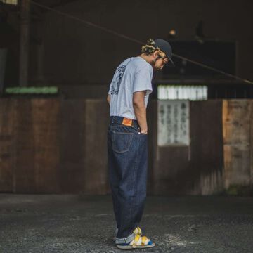 TCB Baggy 50's Jeans 13.5oz,, small image number 6