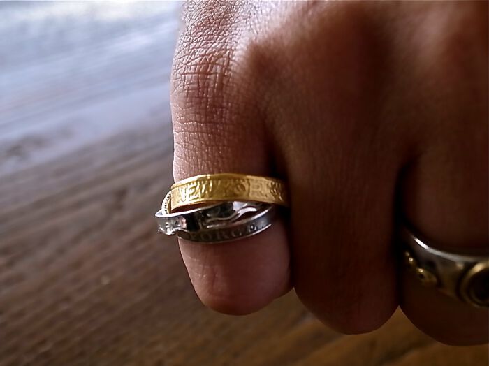 タイムセール 半額 6AM-154 Ring Trinity アクセサリー