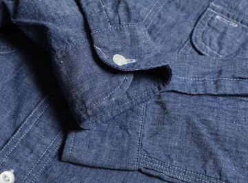 TR-SH04 Harvest Long Sleeve Shirt-INDIGO-L,INDIGO, small image number 7