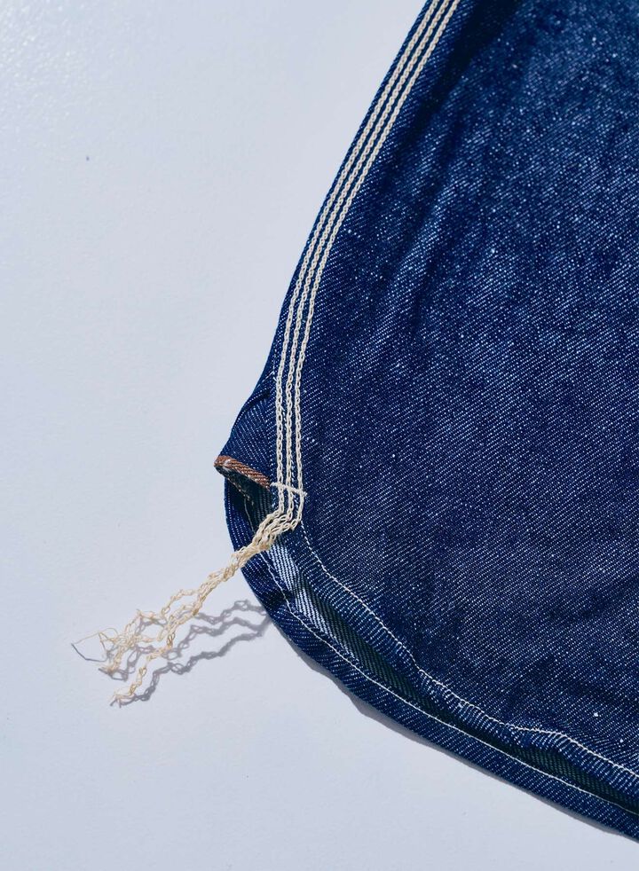 SJWS-SC02 Samurai Cotton Denim Work Shirt,INDIGO, medium image number 6