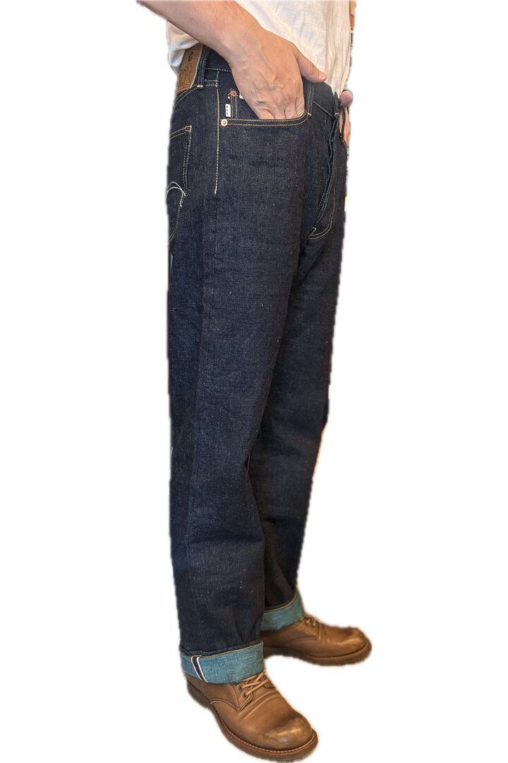 DM-012 18oz Studio D'Artisan x Denimio Collab Jeans Regular Straight,, medium image number 2