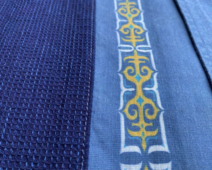 GZ-ITLS-0407 Italian Collar S/S Shirts D.ID-LIGHT INDIGO-4L,LIGHT INDIGO, medium image number 17