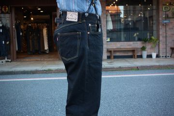 GZ-15HRJ-0502 15oz Heritage jeans Black second series,BLACK, small image number 25