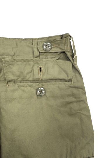 Lot No. BR42500 / TROPICAL TROUSERS SHORT LENGTH,OLIVE, small image number 3