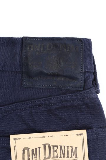 ONI-612-NVNV 12oz Navy warp and weft, Selvedge Denim Relax Tapered-One Washed-31,, small image number 5