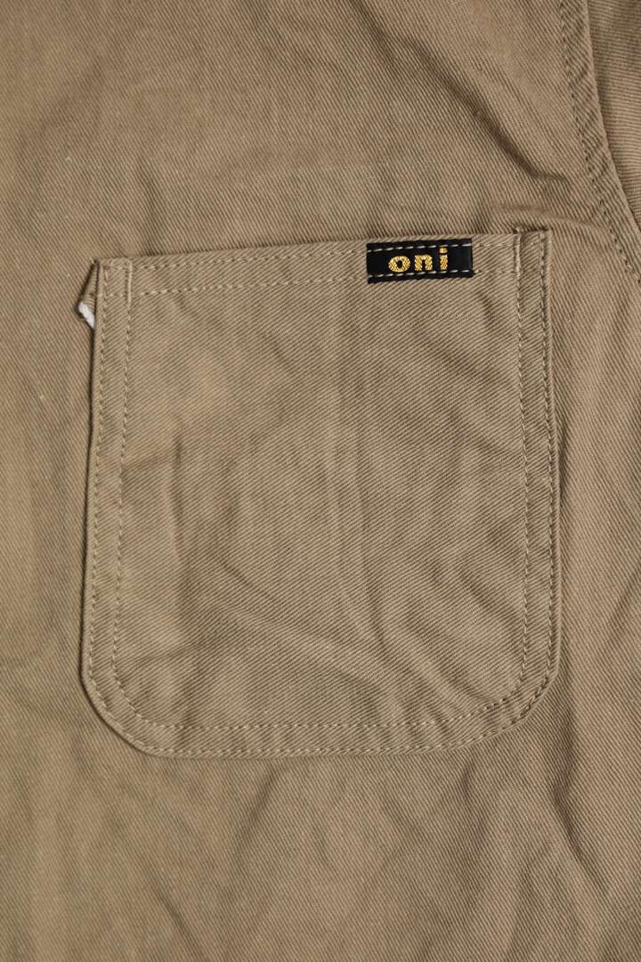 ONI03501-SVC 9.5oz Selvage Chino Coverall,KHAKI BEIGE, medium image number 1
