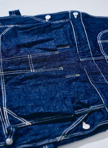 SJOVAL-SC01 10oz Samurai Cotton Denim Overalls,, small image number 8
