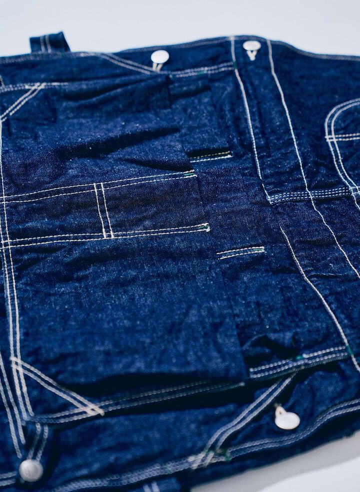 SJOVAL-SC01 10oz Samurai Cotton Denim Overalls,, medium image number 8
