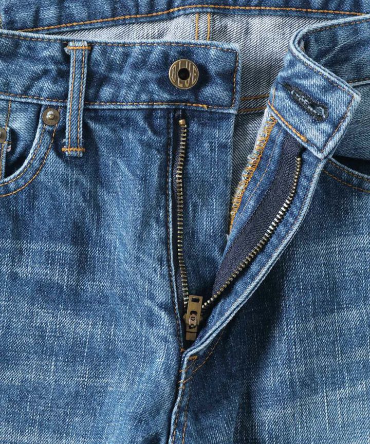 J301 MID 14.8oz American Cotton Vintage Wash Straight (One washed),, medium image number 7