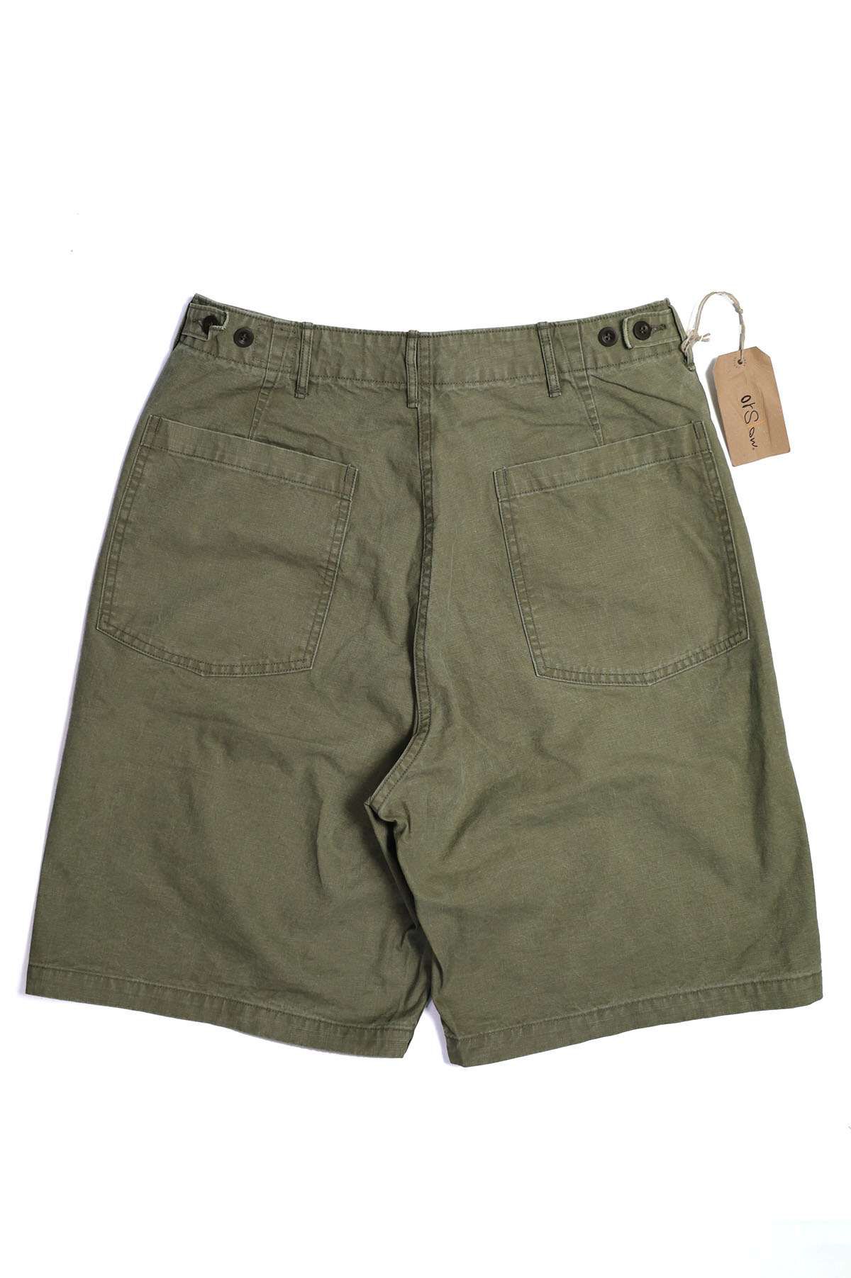DENIMIO |01-7103 SUMMER FATIGUE SHORTS (M16 GREEN)
