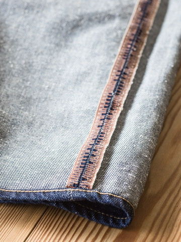 CTLSTR COTTLE BENGARA JEANS STRAIGHT (INDIAN RED) (ONE WASHED)-One washed-38,, small image number 9