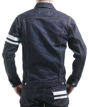 3105SP 15.7oz 3rd double pocket jacket-One Wash-44,, small image number 1