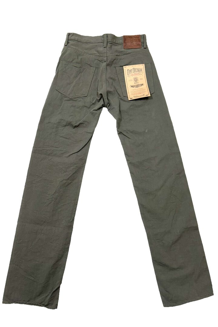 ONI266SVC-GOL Selvedge Chino Light Olive Relax Straight,, medium image number 2