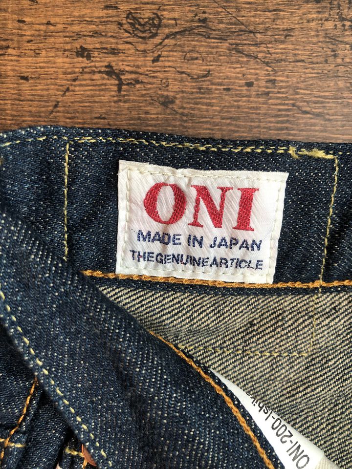 【Restock】ONI200-Ishikawadai 15oz Ishikawadai Denim Wide Straight,, medium image number 4