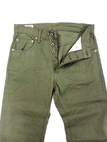 ONI271-SVCOL Selvedge Chino Olive,, small image number 1