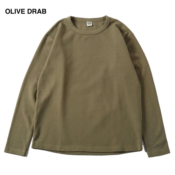 BR-8420 Stretch Spun-Fly Sleeve T-Shirt with Long Sleeves,DARK NAVY, medium image number 12