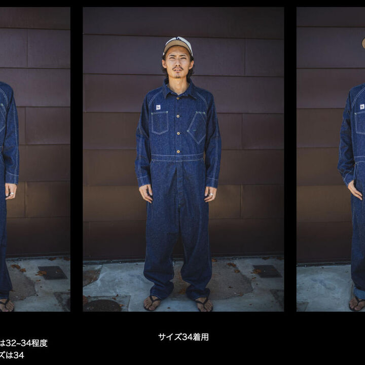 TCB JEANS 苛立つ Black Cat Crew Suit サイズ32