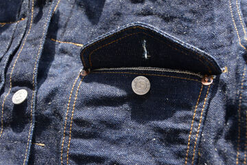 S101AX 18oz "AI PLUS" First Type Jacket,, small image number 9
