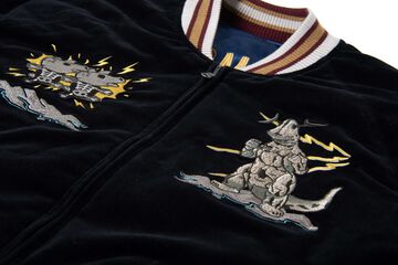 UT-011 Ultra Monster Souvenir Jacket,BK × NY, small image number 3