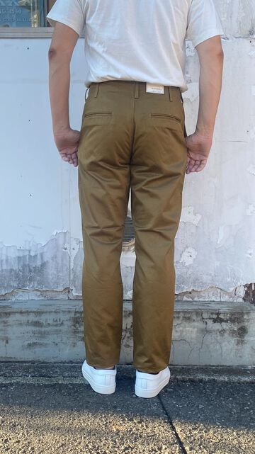 F0514 NARROW U.S TROUSERS TAPERED-BEIGE-M,BEIGE, small image number 16