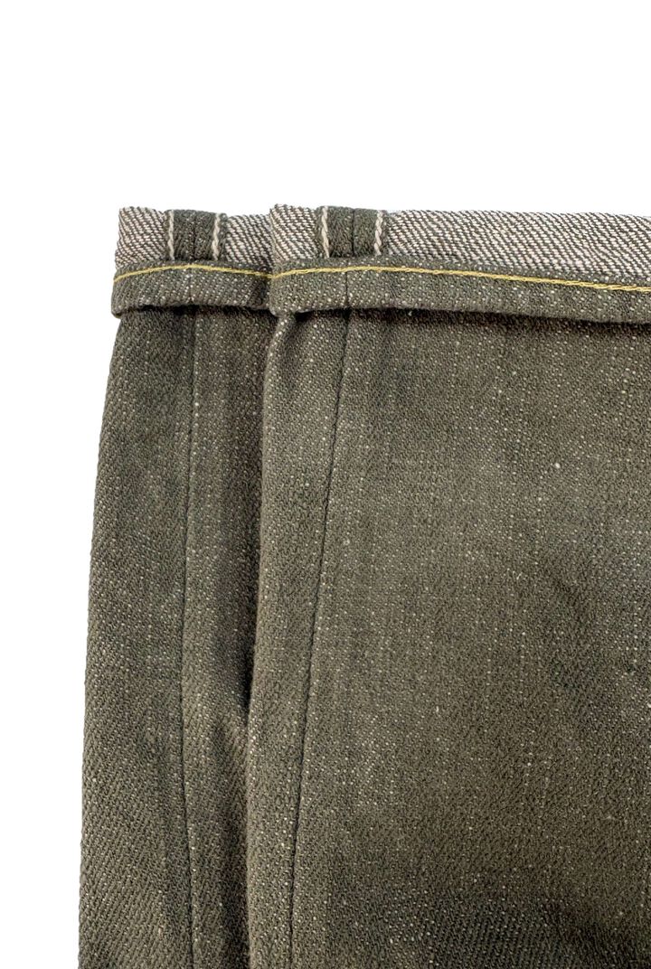 ONI266-OLD18 18oz Olive Denim Relax Straight,, medium image number 11