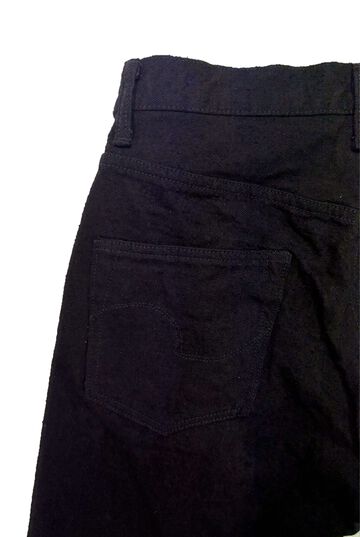 ONI902CCD-BKBK 15oz Crushed Concrete Denim Black x Black Kabuki Selvedge  Highrise Relax Tapered,, small image number 4