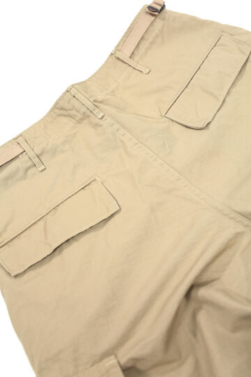 03-V5260RIP-67M VINTAGE FIT 6 POCKETS CARGO PANTS (UNISEX) 67BEIGE-One Wash-2,, small image number 4