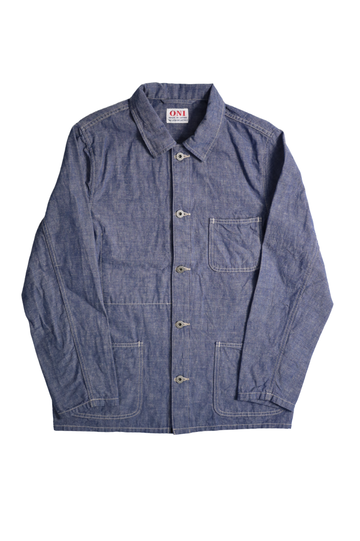 ONI03101-HC 8.3oz Heavy Chambray Coverall-KHAKI OLIVE-38,KHAKI OLIVE, small image number 12