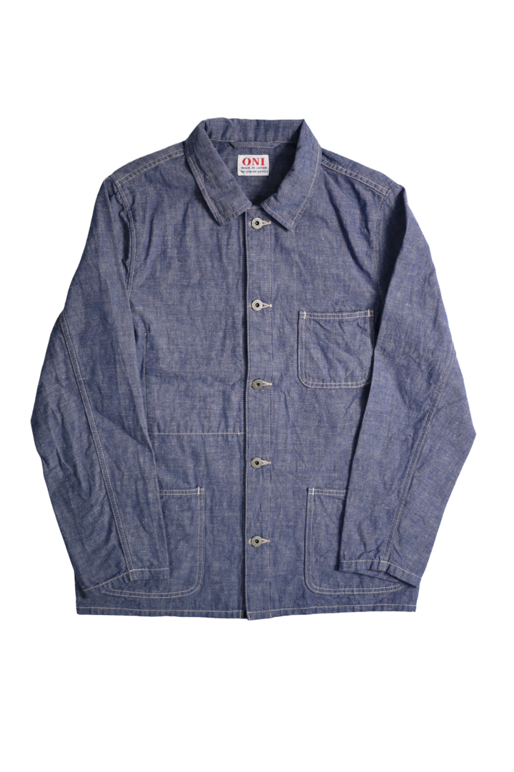 ONI03101-HC 8.3oz Heavy Chambray Coverall-KHAKI OLIVE-38,KHAKI OLIVE, medium image number 12