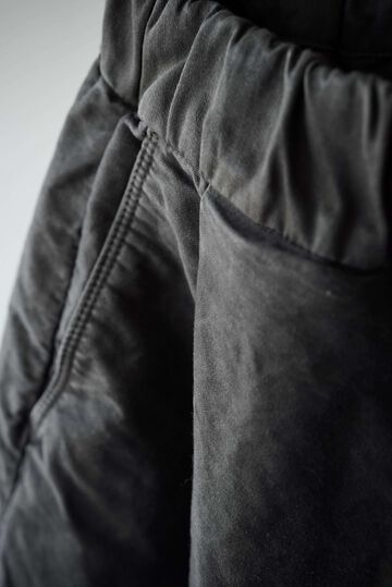 【CAPERTICA】CAP709PT11 Natural Dyed Moleskin / P/T Easy Pants,SUMI, small image number 6