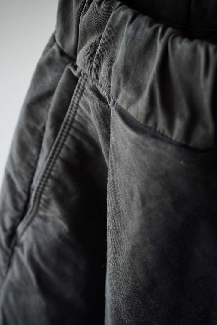 【CAPERTICA】CAP709PT11 Natural Dyed Moleskin / P/T Easy Pants,SUMI, medium image number 6