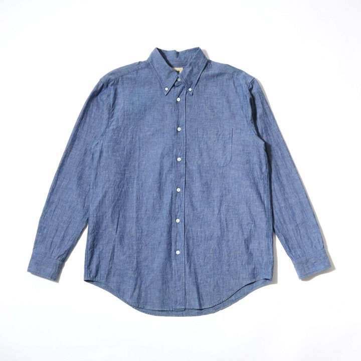 F3501 CHAMBRAY B.D SHIRT,, medium