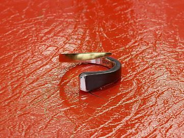 HYO-254 Horseshoe Nail Ring,, small image number 4