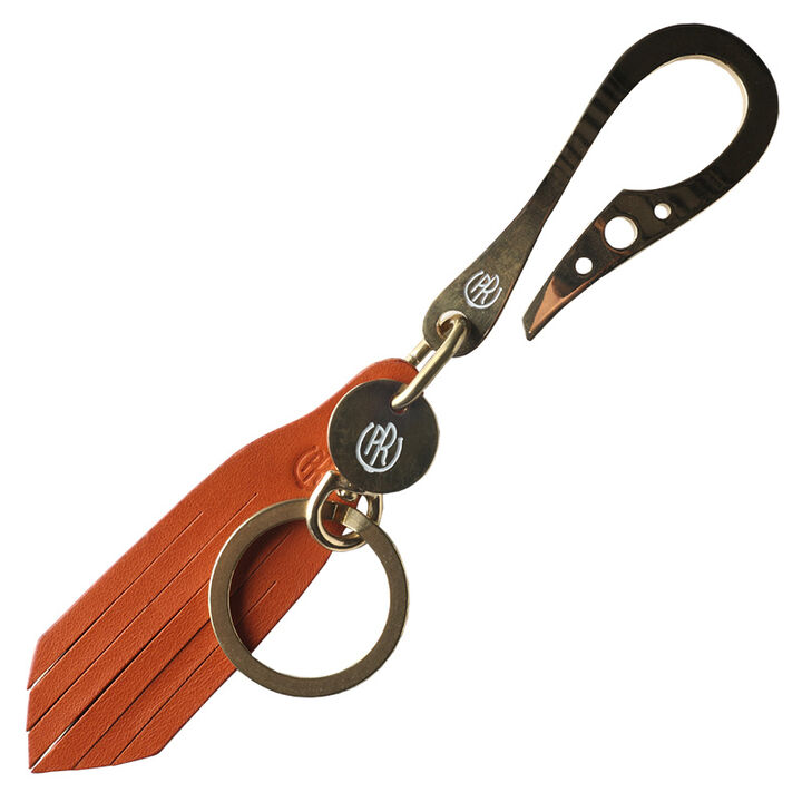 PAILOT RIVER PR-KHGN-BM (REDMOON) Key Holder PR-KHGN-M (Oil Leather Black, Oil Leather Red Brown, Oil Leather Dark Brown, Saddle Leather Natural),OIL LEATHER BLACK, medium image number 2