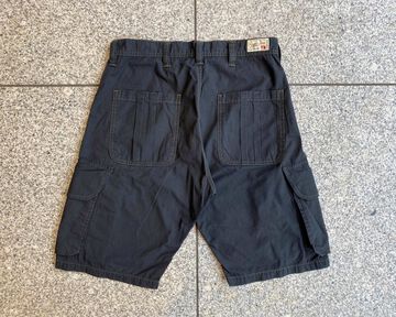 GZ-CASP-0507 Cargo Shorts (KAHKI, BLACK)-BLACK-3L,BLACK, small image number 0