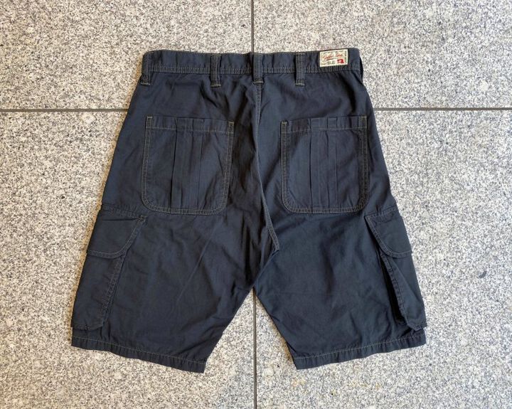 GZ-CASP-0507 Cargo Shorts (KAHKI, BLACK)-BLACK-3L,BLACK, medium