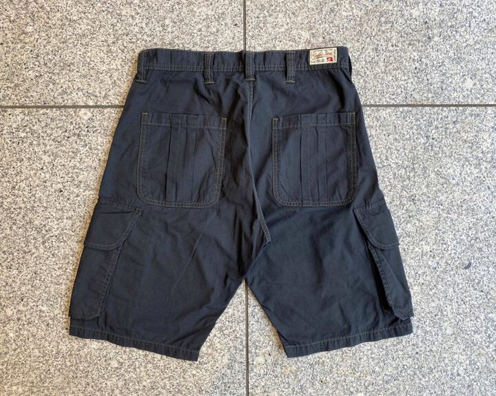 GZ-CASP-0507 Cargo Shorts-BLACK-S,BLACK, medium image number 7