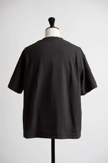 MTE002 ROUND BODY BIG JOHN LOGO T-SHIRT,CHARCOAL, small image number 1