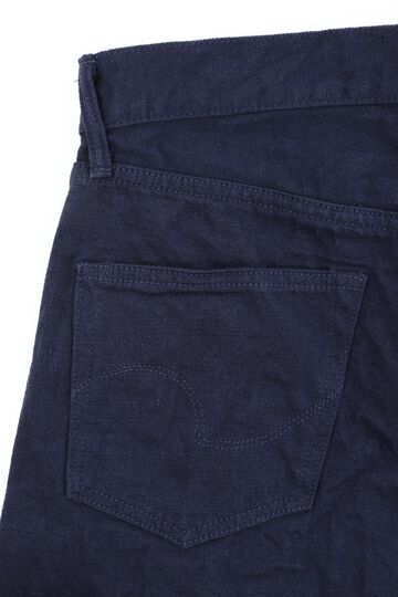 ONI-612-NVNV 12oz Navy warp and weft, Selvedge Denim Relax Tapered-One Washed-31,, small image number 4