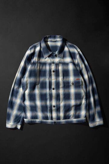 M6010J INIDIGO CHECK JACKET,02, small image number 12