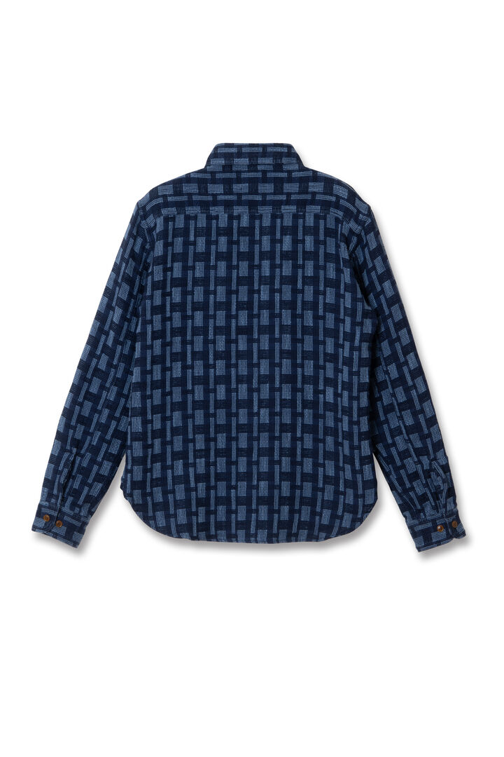 【Pre-Order】5757 Indigo NORAGI Work Shirts,INDIGO, medium image number 1
