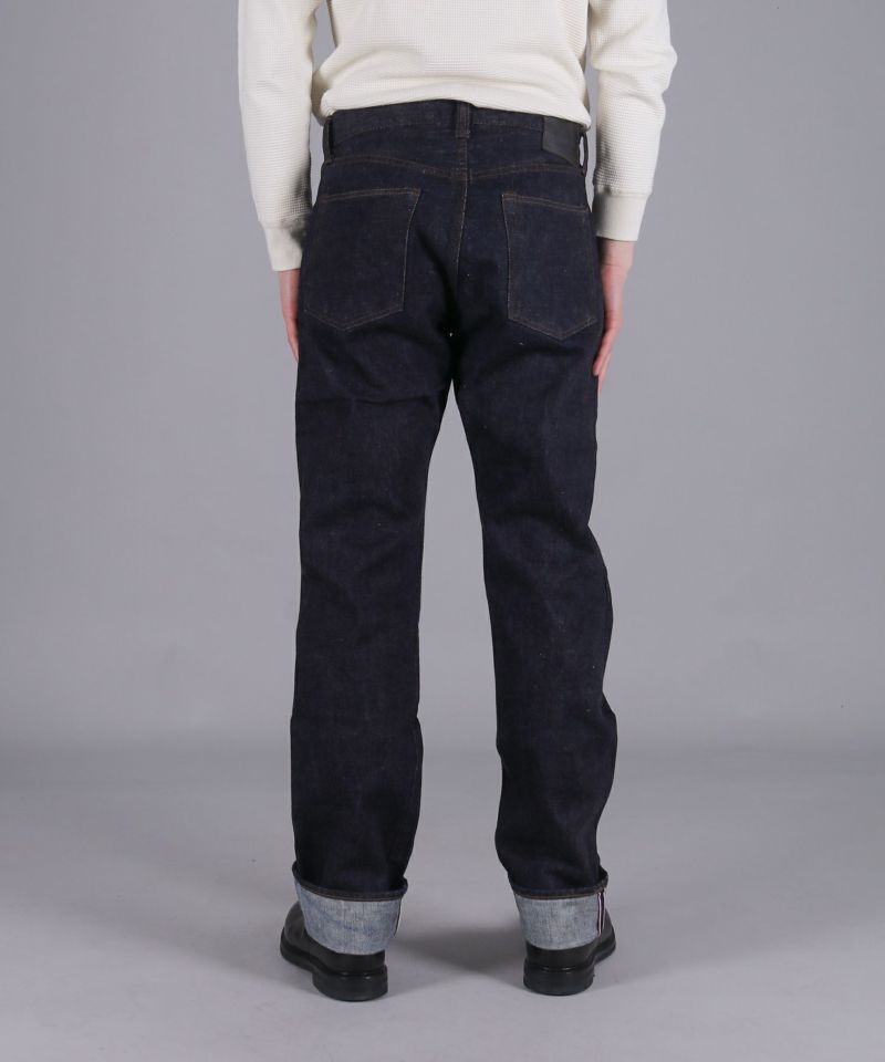 DENIMIO | MXJE1206 15.7oz DEEP INDIGO DENIM SLIMFIT STRAIGHT