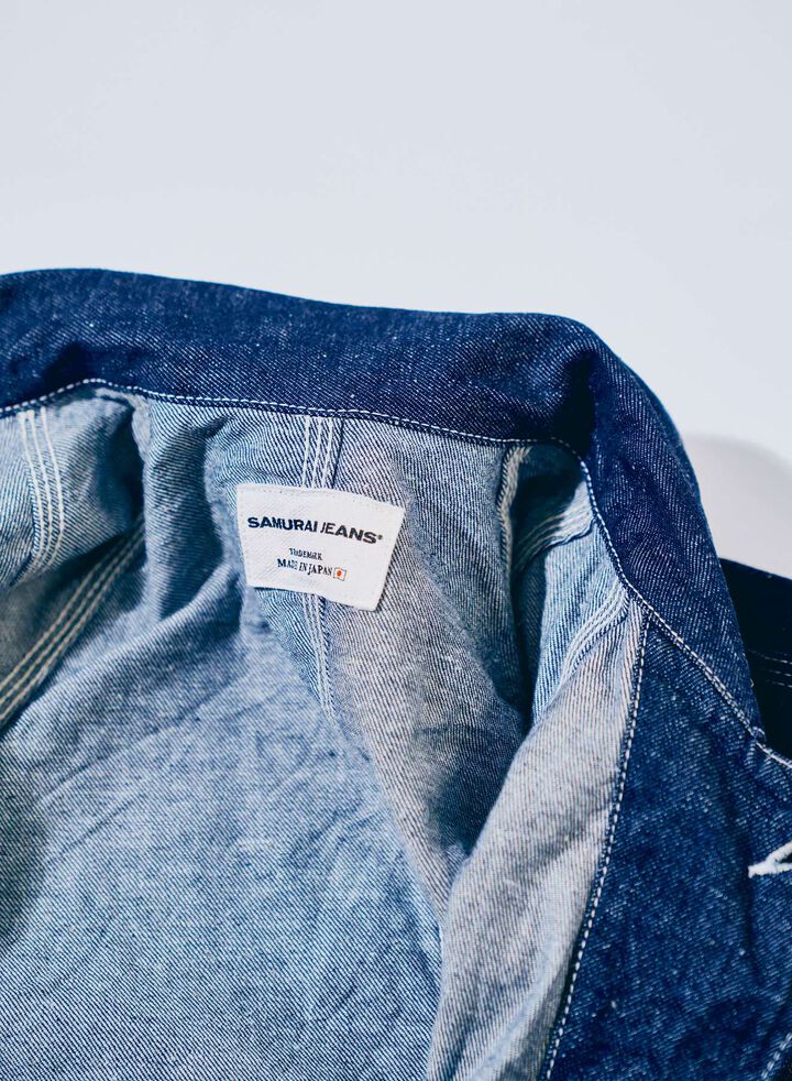 SJCA-SC01 10oz Samurai Cotton Denim Coverall,, medium image number 9