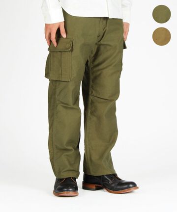 01-069 Military code-lane wide cargo pants(2COLORS),OD, small image number 0
