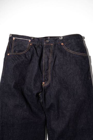 M101 (001) 14OZ WAIST OVERALL SEA ISLAND WIDE STRAIGHT,, small image number 8