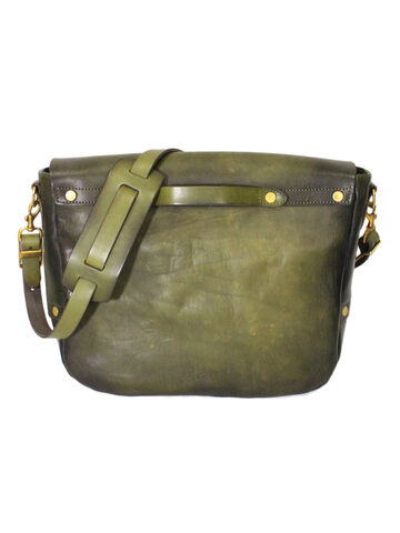 VS-248L LEATHER POSTMAN SHOULDER BAG TYPE-1 (OLIVE),, small image number 1