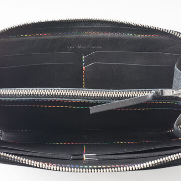 PAILOT RIVER PR-BAREBACK-RB (REDMOON) Long Wallet PR-BAREBACK-RB (Oil Leather Black, Oil Leather Dark Brown, SaddleLeather Natural),OIL LEATHER BLACK, small image number 9